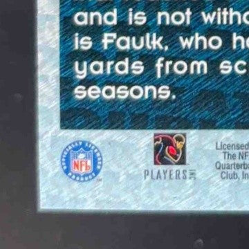 1998 Topps Stadium Club Marshall Faulk / Peyton Manning Double Threat #DT1 Colts - Sports Cards