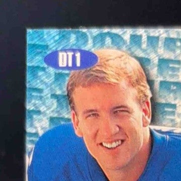 1998 Topps Stadium Club Marshall Faulk / Peyton Manning Double Threat #DT1 Colts - Sports Cards