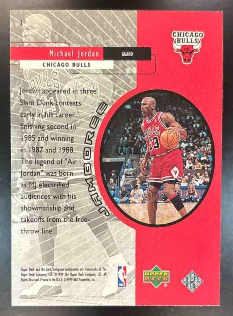1999-00 Upper Deck Encore Michael Jordan Jamboree #J1 Chicago Bulls - Sports Cards