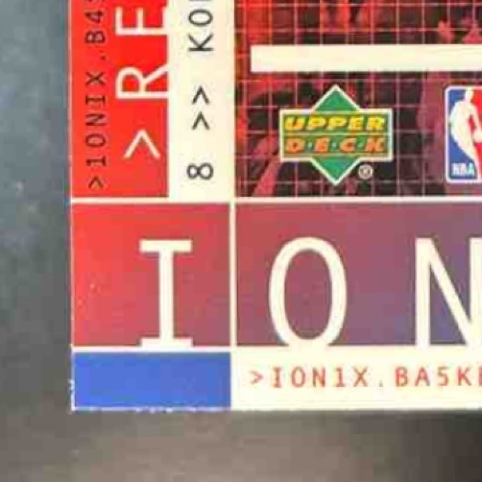 1999-00 Upper Deck Ionix Kobe Bryant Reciprocal #R25 Los Angeles Lakers - Sports Cards