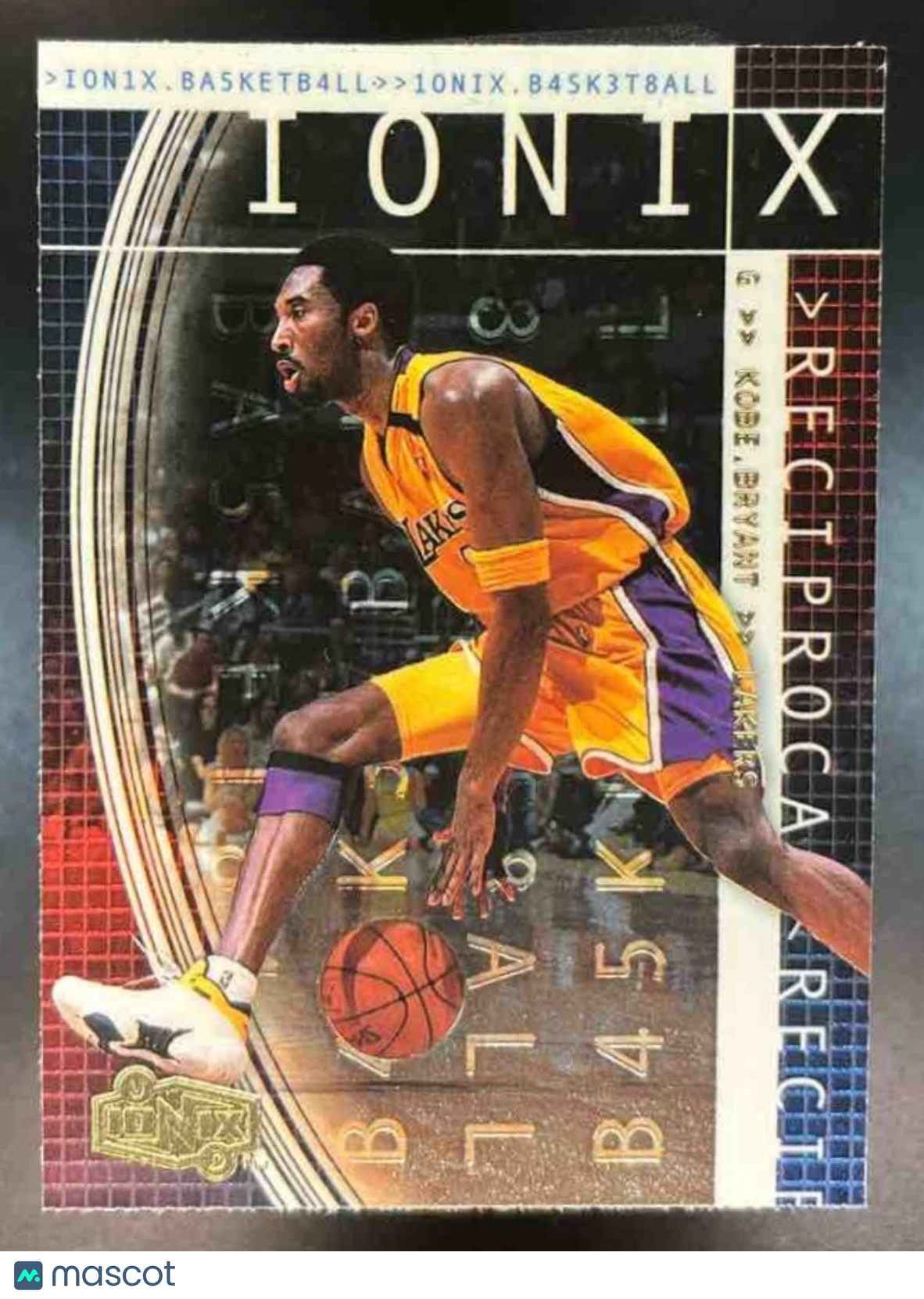 1999-00 Upper Deck Ionix Kobe Bryant Reciprocal #R25 Los Angeles Lakers - Sports Cards