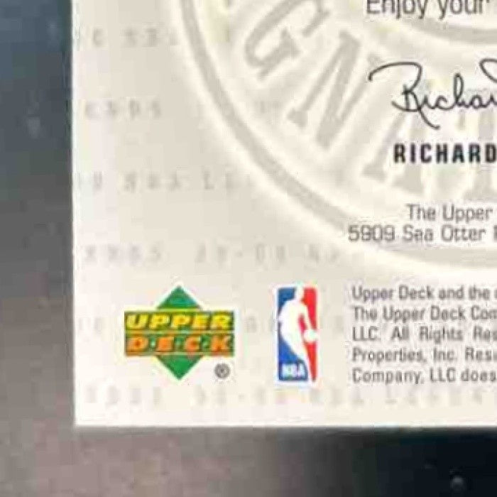 1999-00 Upper Deck Legends Hal Greer Legendary Signatures Auto 76ers - Sports Cards