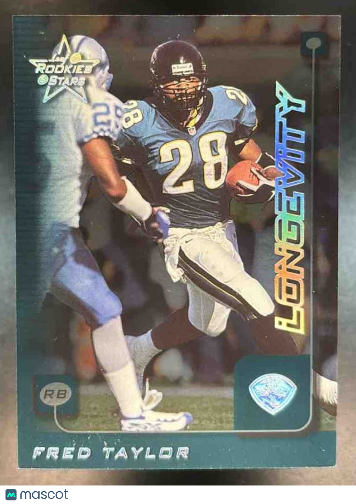 1999 Leaf Rookies & Stars Fred Taylor Longevity /50 #90 Jacksonville Jaguar - Sports Cards