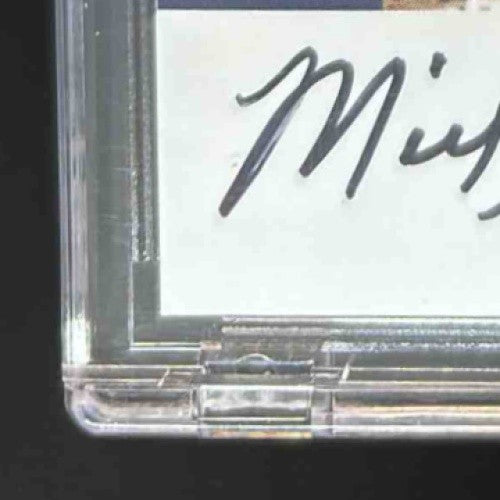 1999 Sports Illustrated Greats of the Game Mickey Rivers Auto New York Yankees - Sports Cards