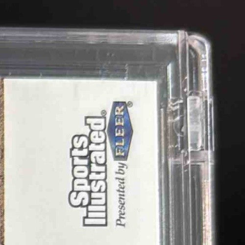 1999 Sports Illustrated Greats of the Game Tommy John Auto Los Angeles Dodgers - Sports Cards