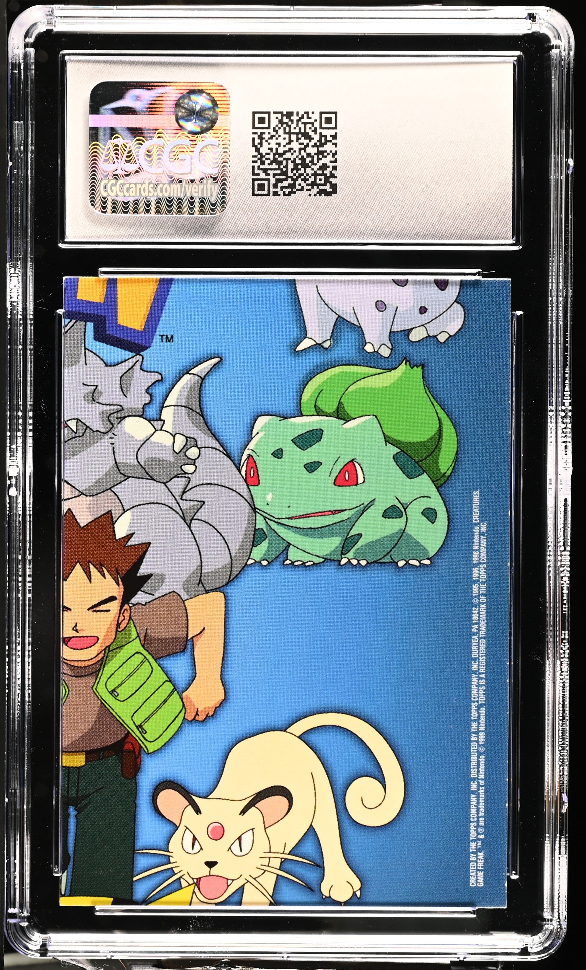 1999 Topps Series 1 James #TV10 First Print Rainbow Foil CGC 9 MINT - Graded Sports Cards