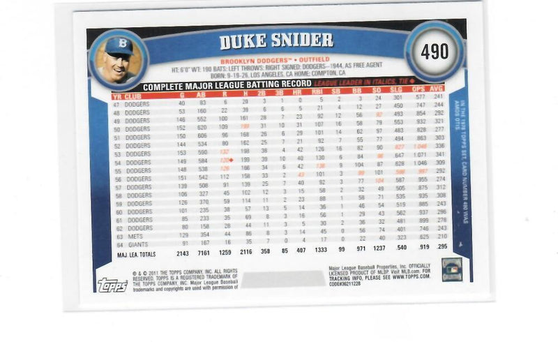 2011 Topps