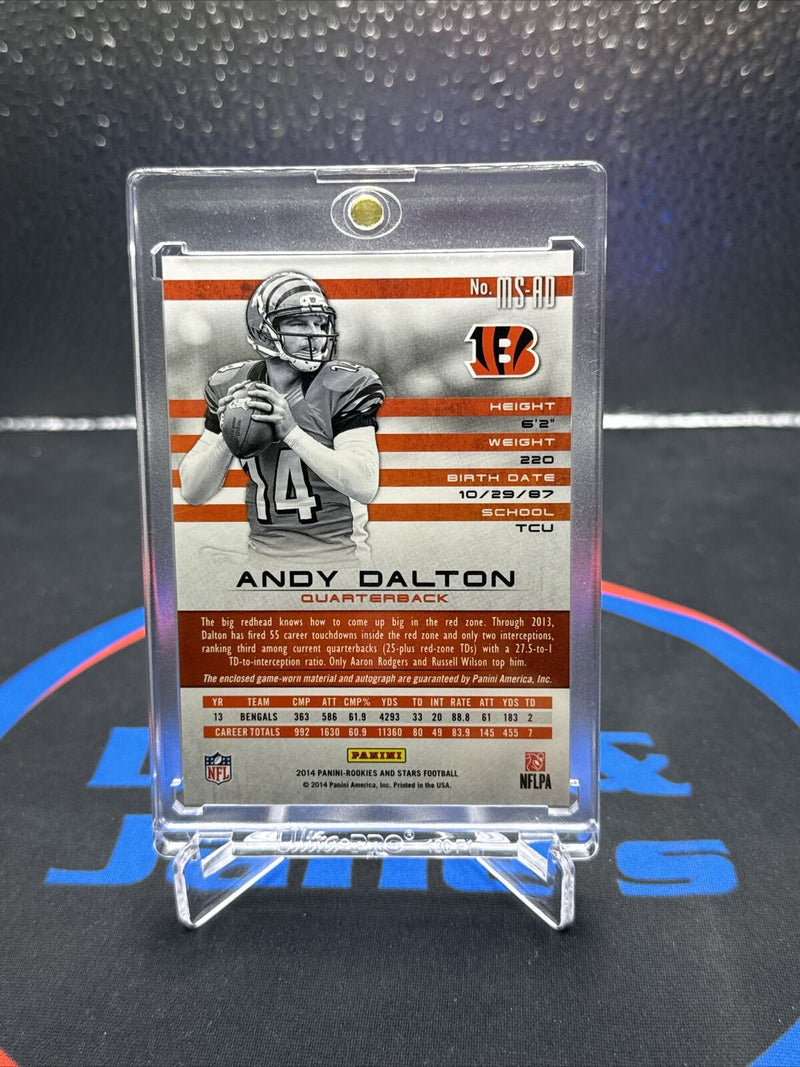 Andy Dalton 2014 Rookies And Stars Longevity Auto 07/10 Bengals