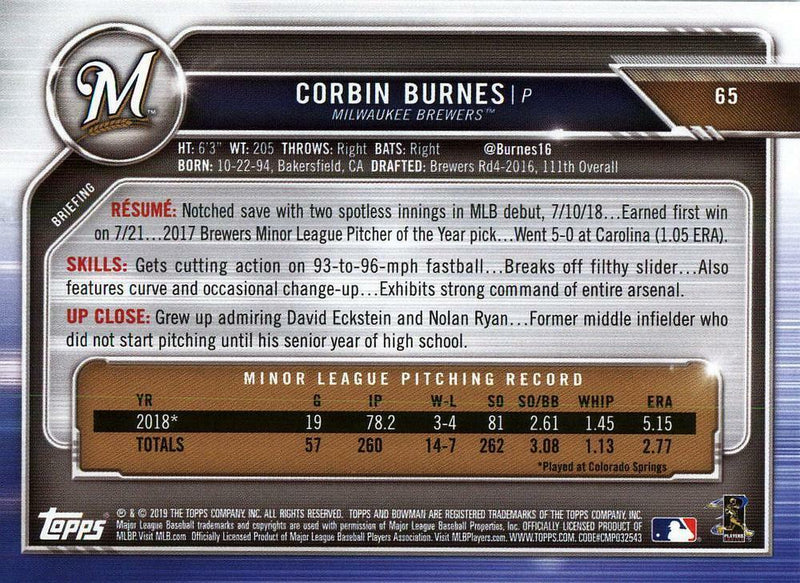 2019 Bowman