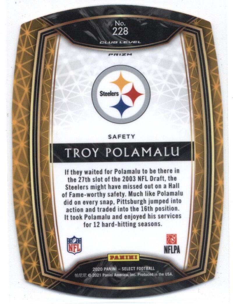 2020 Panini Select Zebra Prizm Die-Cut