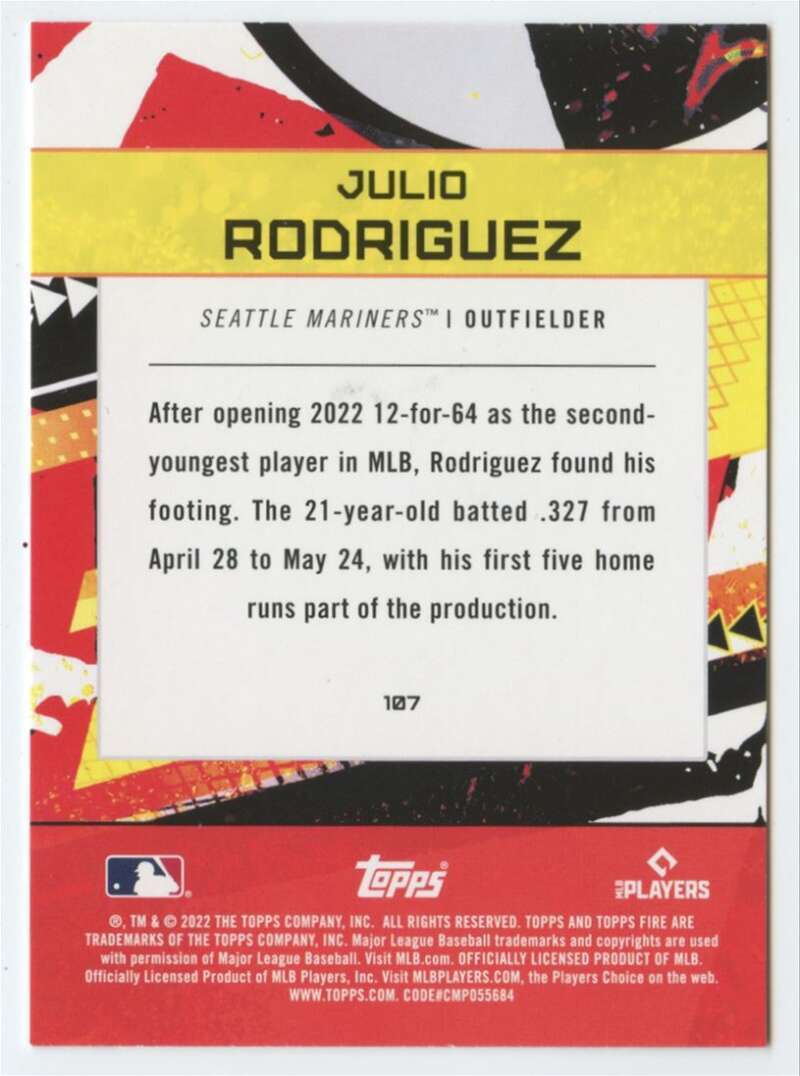 2022 Topps Fire