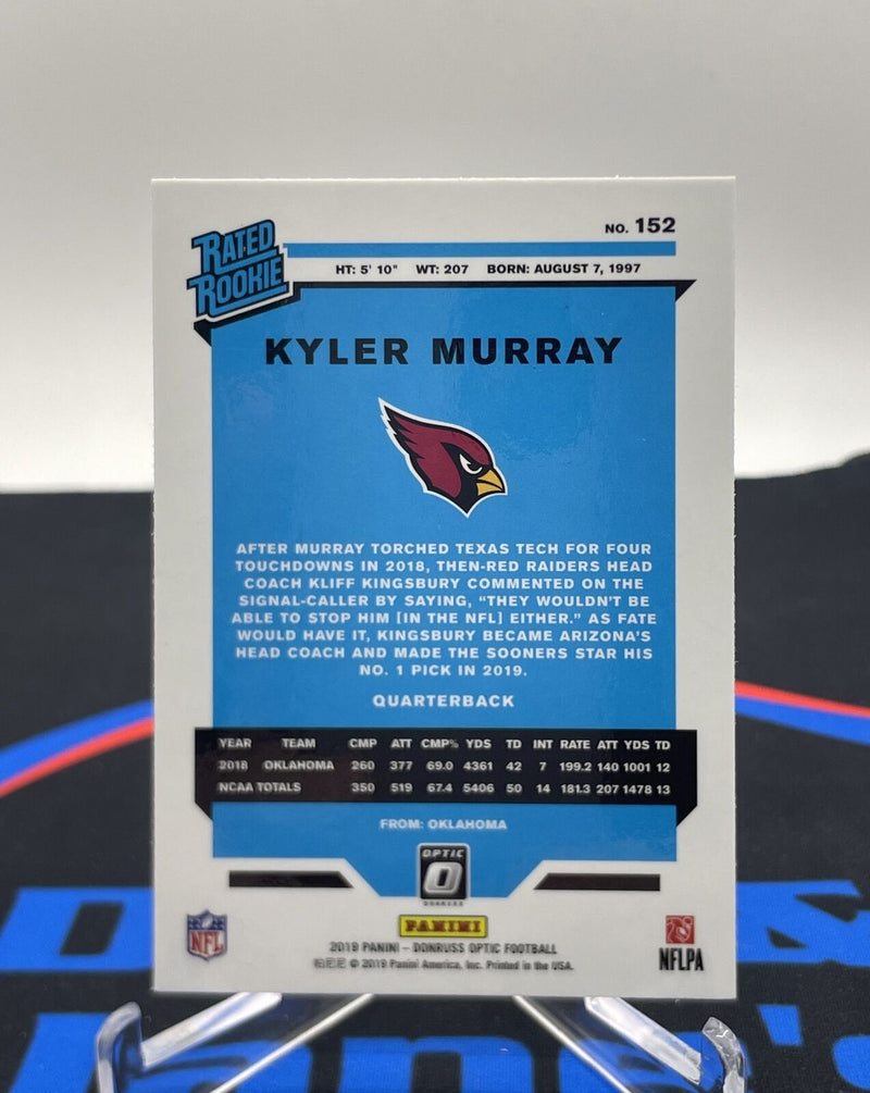 2019 Donruss Optic Kyler Murray Rated Rookie RC