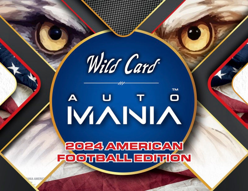 HOT PACK 1/1 from 2024 Wild Card Auto Mania American Football (Short Print Auto)