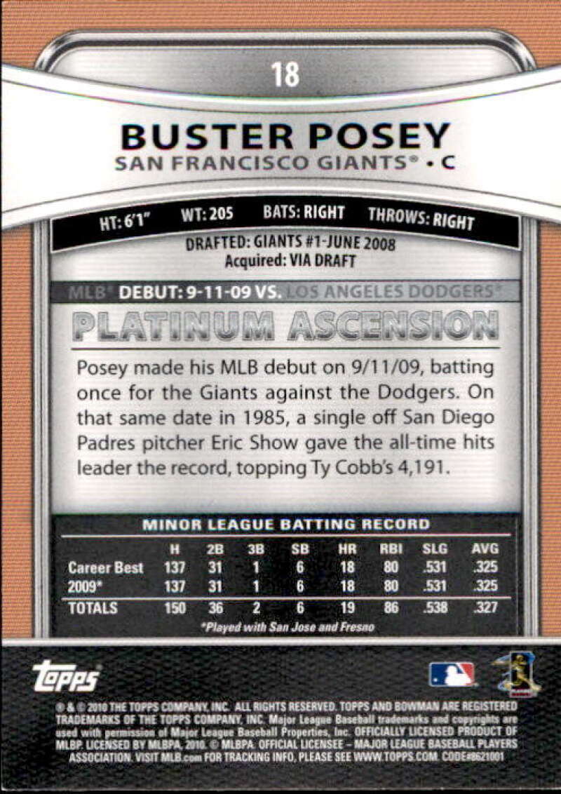 2010 Bowman Platinum