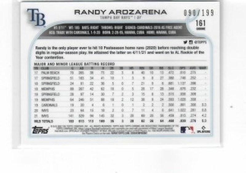2022 Topps Chrome Refractor Aqua
