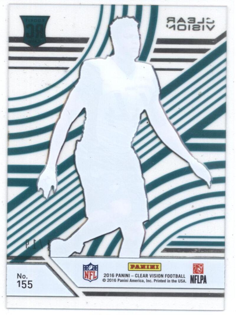 2016 Panini Clear Vision Rookies Emerald Level 2
