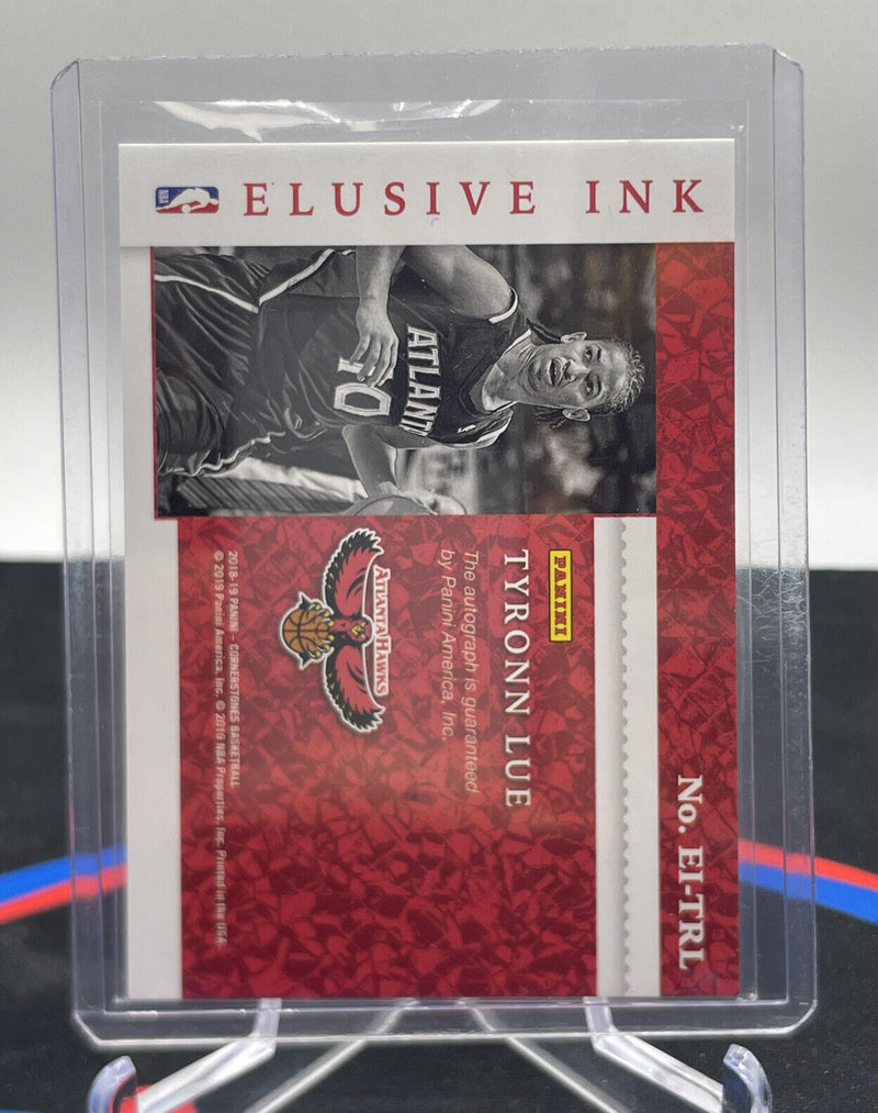 2018-19 Panini Cornerstones Elusive Ink Auto 064/129 Tyronn Lue