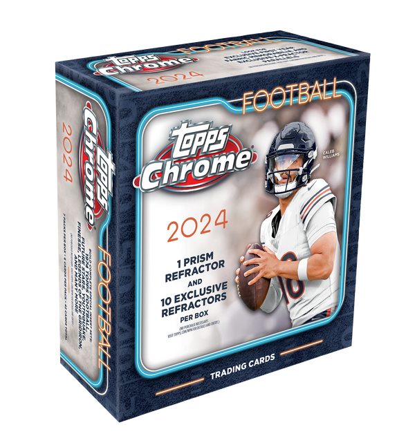 2024 Topps Chrome Football Mega Box SE (11 Refractors)