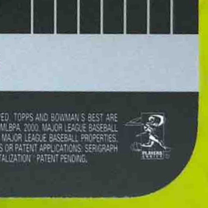 2000 Bowman’s Best Derek Jeter Franchise #F7 New York Yankees - Sports Cards