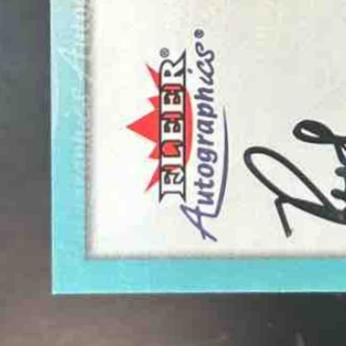 2000 Fleer Autographics Baseball Preston Wilson Auto Marlins - Sports Cards