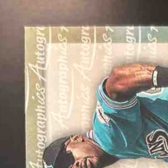 2000 Fleer Autographics Baseball Preston Wilson Auto Marlins - Sports Cards