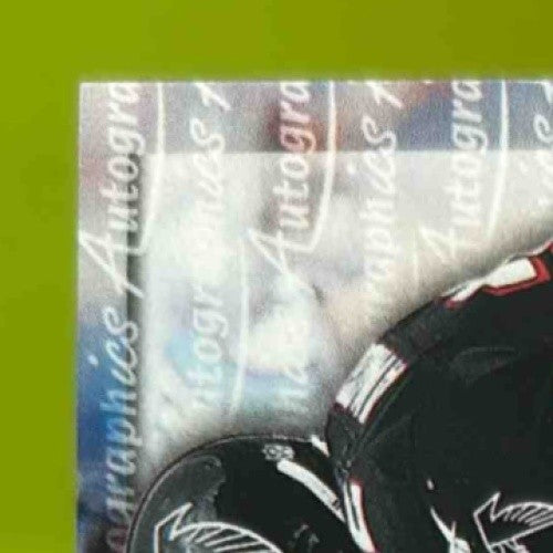 2000 Fleer Tradition Jamal Anderson Autographics Silver /250 Tennessee Titans - Sports Cards