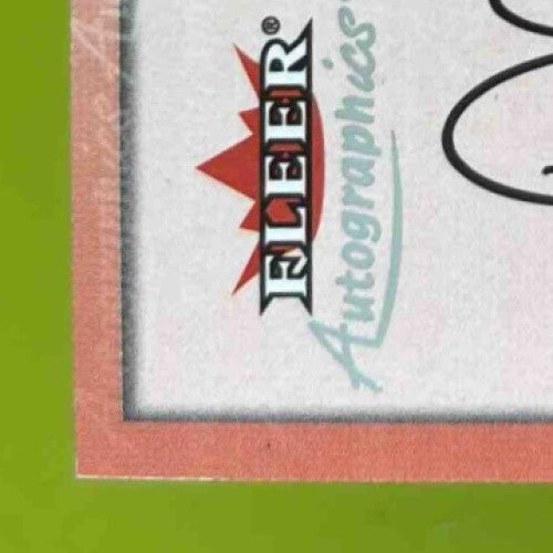 2000 Fleer Tradition Jamal Anderson Autographics Silver /250 Tennessee Titans - Sports Cards