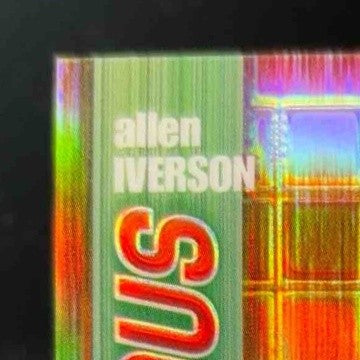 2001-02 Topps Chrome Allen Iverson Fast and Furious Refractor #FF02 Philadelphia - Sports Cards