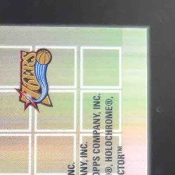 2001-02 Topps Chrome Allen Iverson Fast and Furious Refractor #FF02 Philadelphia - Sports Cards