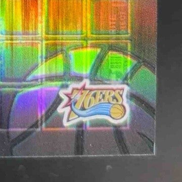 2001-02 Topps Chrome Allen Iverson Fast and Furious Refractor #FF02 Philadelphia - Sports Cards