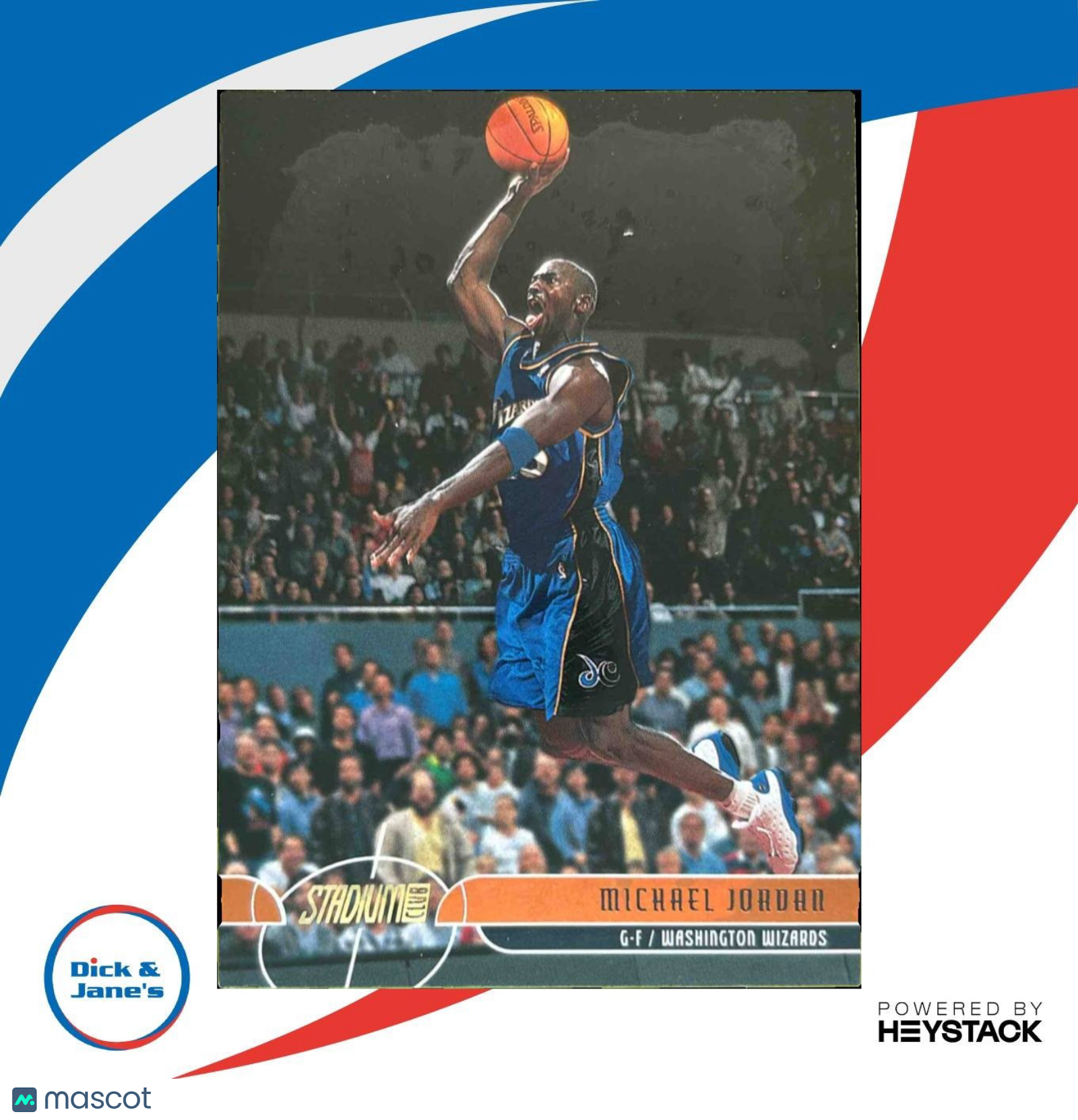 2001-02 Topps Stadium Club Michael Jordan #134 Washington Wizards - Sports Cards