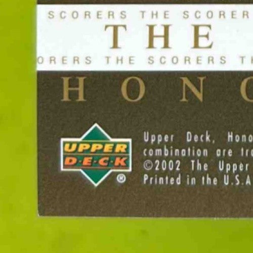 2001-02 Upper Deck Honor Roll Michael Jordan Fab Fives The Scorers F5-S1 Wizards - Sports Cards