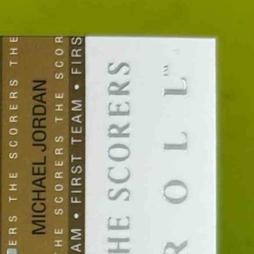 2001-02 Upper Deck Honor Roll Michael Jordan Fab Fives The Scorers F5-S1 Wizards - Sports Cards