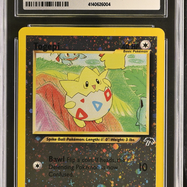 2001 Pokemon Southern Islands Togepi #4/18 Reverse