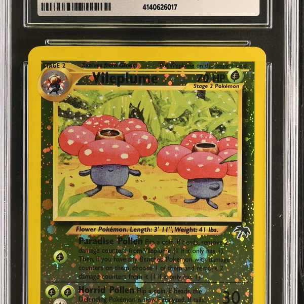 2001 Pokemon Southern Islands Vileplume #17/18 Reverse