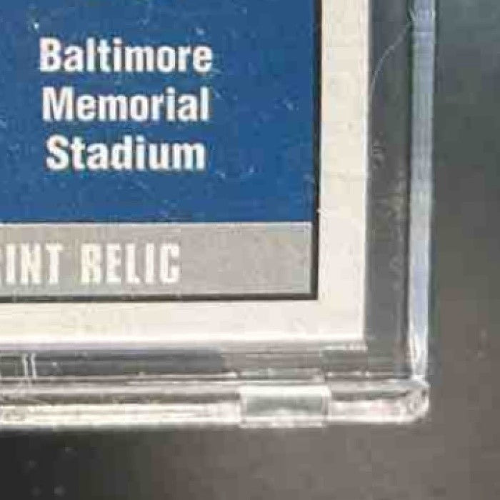 2001 Topps Archives Johnny Unitas Relic Seats #AS-JU - Sports Cards