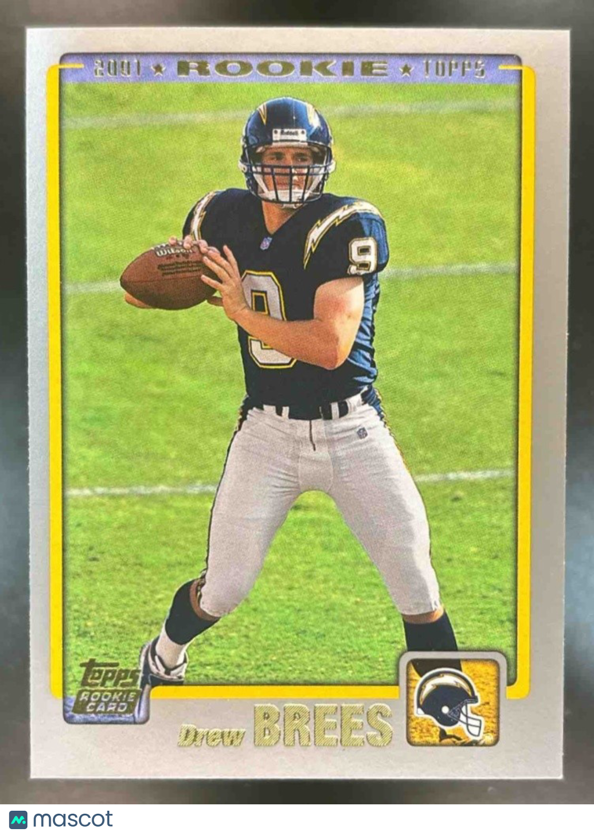 2001 Topps Drew Brees #328 Rookie RC San Diego Chargers - Sports Cards