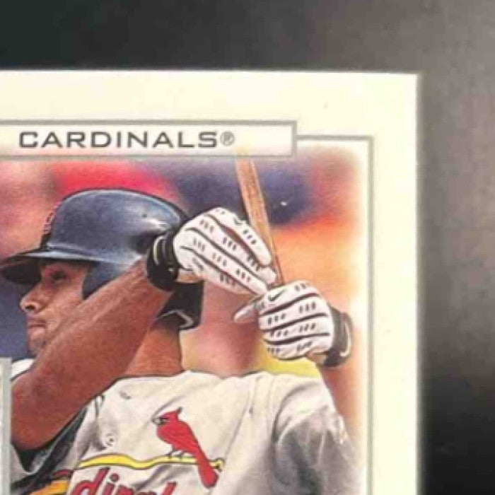 2001 Upper Deck Pros & Prospects Chipper Jones Albert Pujols Game Used Dual Bat - Sports Cards