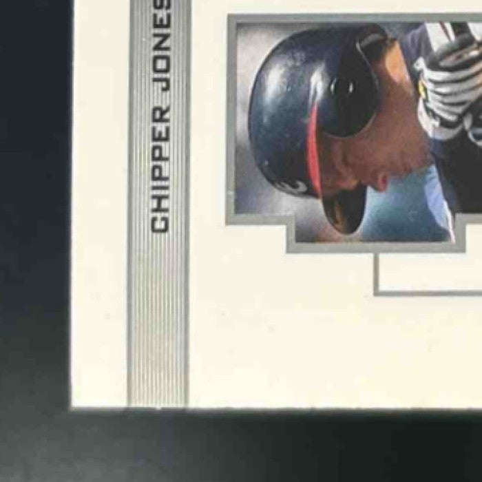 2001 Upper Deck Pros & Prospects Chipper Jones Albert Pujols Game Used Dual Bat - Sports Cards