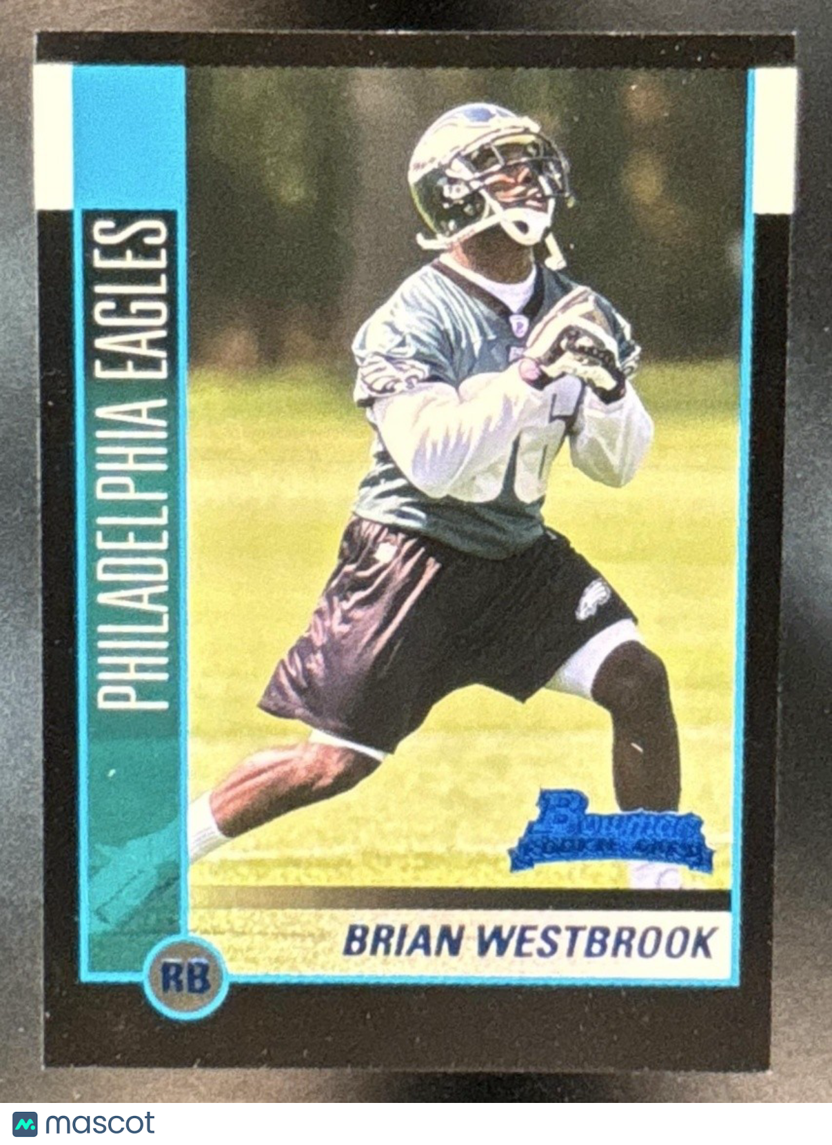 2002 Bowman Brian Westbrook Uncirculated #155 RC Philadelphia Eagles - Sports Cards