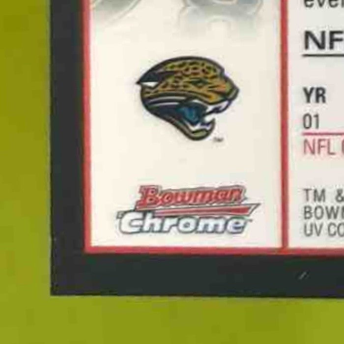 2002 Bowman Chrome Fred Taylor Refractor Gold 28/50 #98 Jacksonville Jaguars - Sports Cards