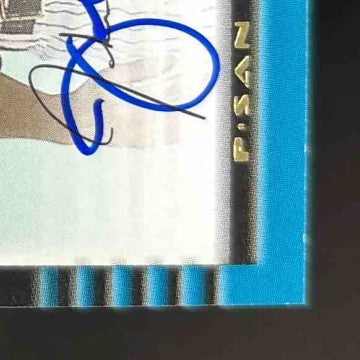 2002 Bowman Jake Peavy #433 San Diego Padres BUY BACK Auto 08/57 Clean Signature - Sports Cards