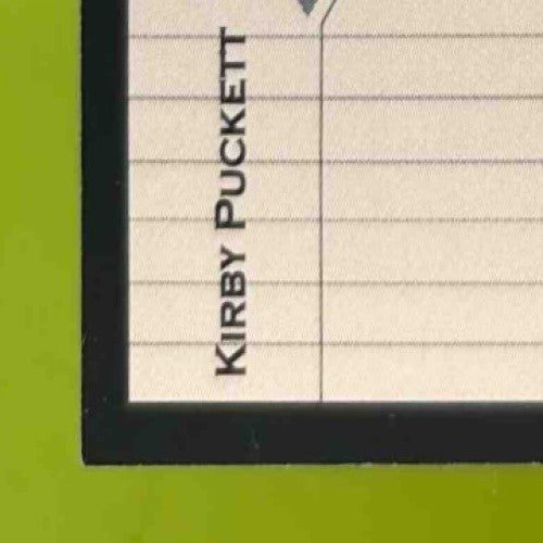 2002 Fleer Greats of the Game Kirby Puckett Don Mattingly Dueling Duos GAME USED - Sports Cards