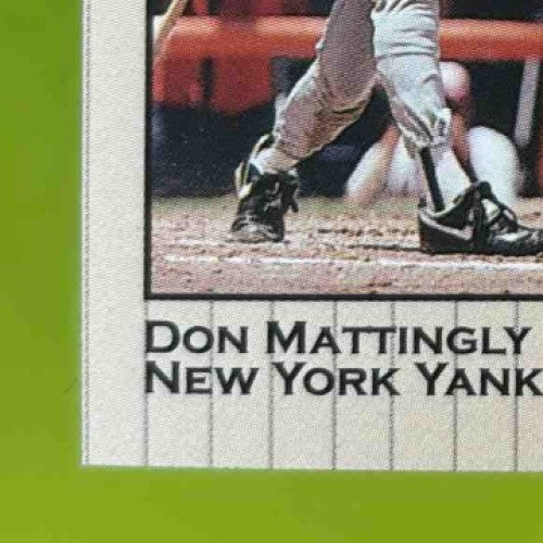 2002 Fleer Greats of the Game Kirby Puckett Don Mattingly Dueling Duos GAME USED - Sports Cards