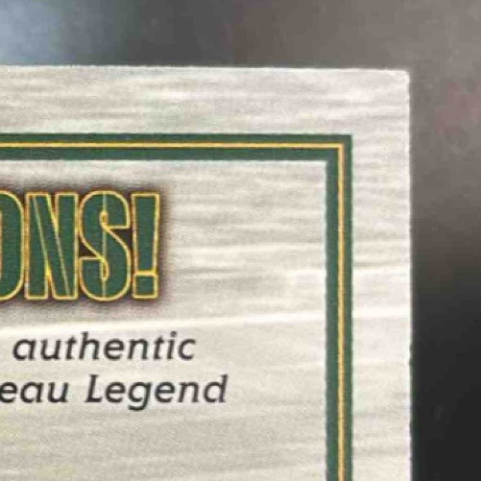 2002 Fleer Throwbacks Ahman Green Lambeau Legends #NNO Bay Packers - Sports Cards