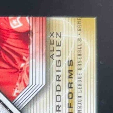 2002 SPx Winning Materials 2 Player Jersey Combos Jeff Bagwell Alex Rodriguez - Sports Cards