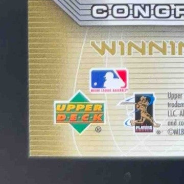 2002 SPx Winning Materials 2 Player Jersey Combos Jeff Bagwell Alex Rodriguez - Sports Cards