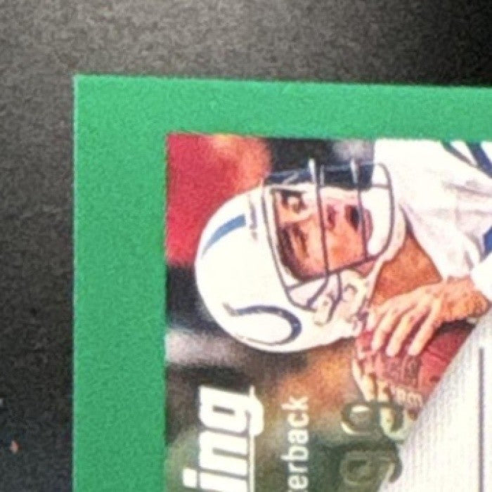 2002 Topps Chrome Peyton Manning Black Refractor /599 #128 Indianapolis Colts - Sports Cards