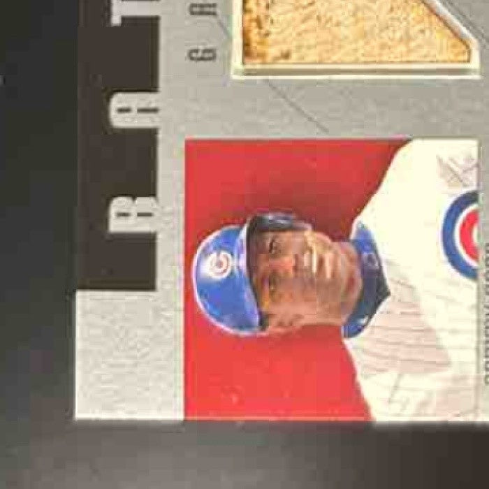 2002 Upper Deck Sammy Sosa Ken Griffey Jr. Palmeiro McGriff Game Used Bats Quad - Sports Cards