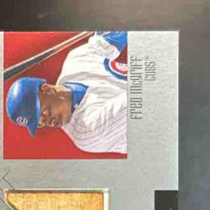 2002 Upper Deck Sammy Sosa Ken Griffey Jr. Palmeiro McGriff Game Used Bats Quad - Sports Cards